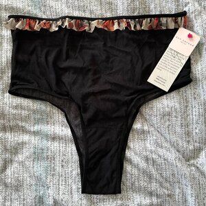 Uye Surana Magical Mushrooms Ruffled High Waist Undies 2X/3X